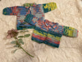 Crocheted Multicolor Cardigan (Small Size)